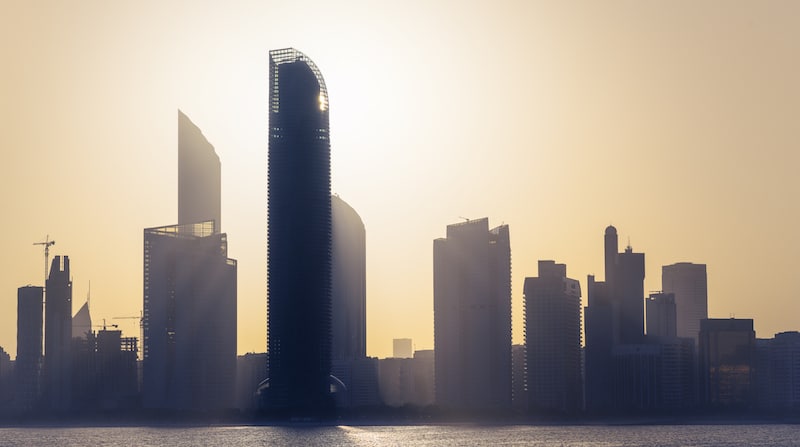 View Of Skyscrapers Against Sky During Sunset