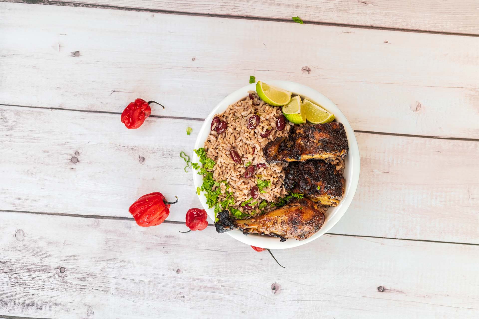 Jamaican Rice & Peas - West to West Kitchen